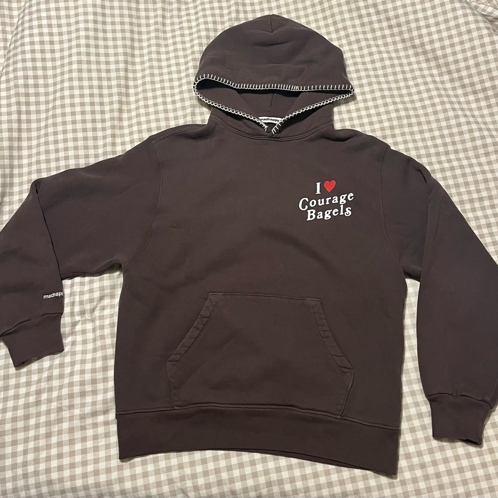 Madhappy X Courage Bagels hoodie